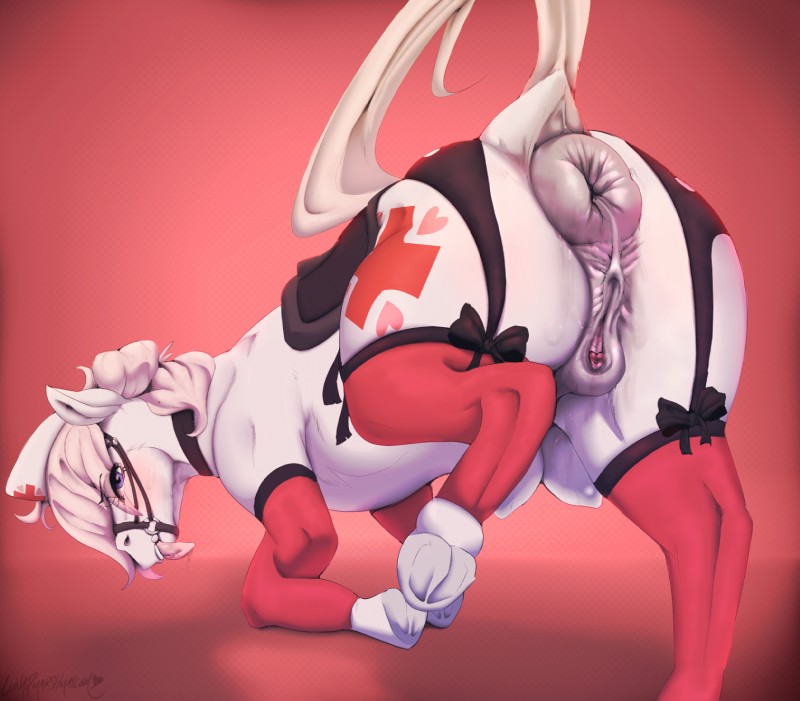 nurse redheart (friendship is magic and etc) created by lunarmarshmallow