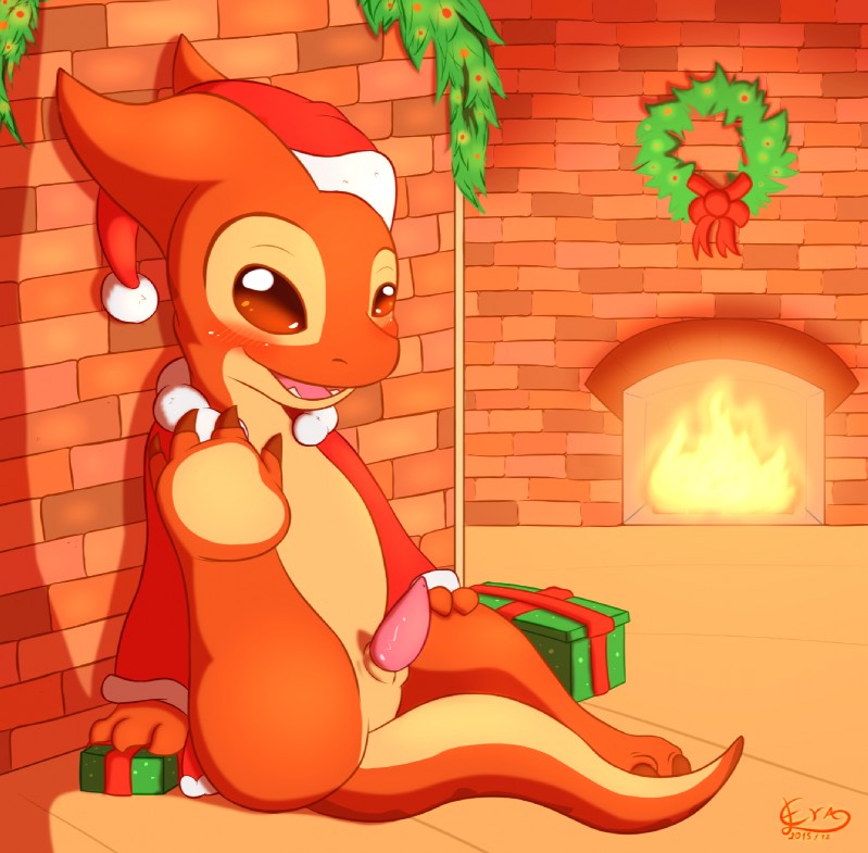 abstract_background animal_genitalia animal_penis anthro blush butt christmas_clothing christmas_headwear clothed clothing erection genital_slit genitals hat headgear headwear holidays male nude open_mouth penetration penis presenting santa_hat solo spread_legs spreading tapering_penis eraquis christmas disney lilo_and_stitch fan_character kyro_(eraquis) alien experiment_(lilo_and_stitch) hi_res signature