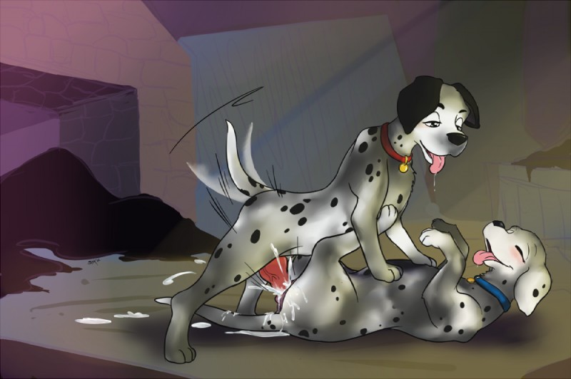 perdita and pongo (101 dalmatians and etc) created by starman deluxe