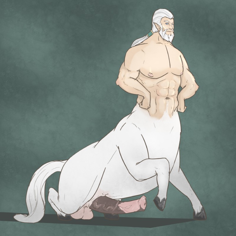 abstract_background animal_genitalia animal_penis balls big_balls big_penis equine_genitalia equine_penis erection genitals male muscular muscular_male muscular_taur penis solo olethros european_mythology greek_mythology mythology smite chiron_(smite) centaur equid equid_taur humanoid_taur mammal mammal_taur taur 1:1 hi_res