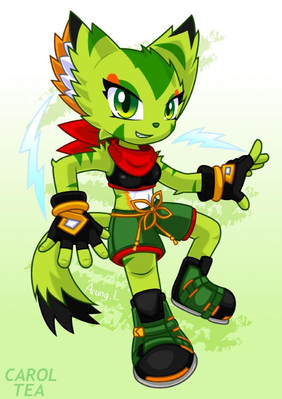 carol tea (freedom planet and etc) created by arung98