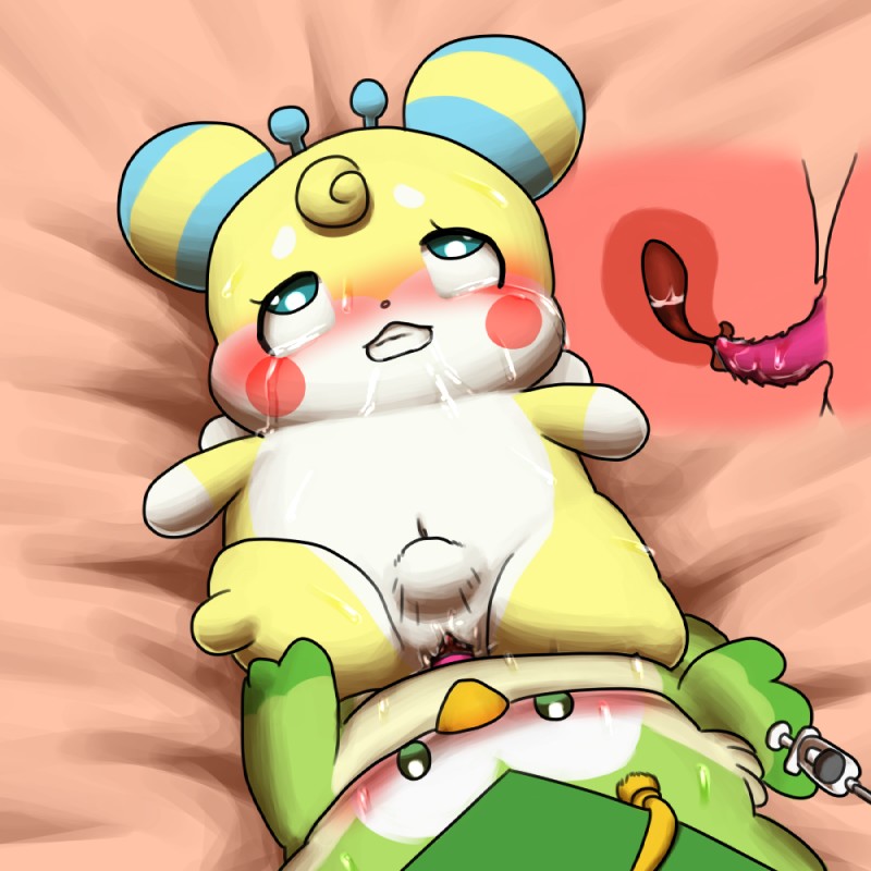 marume and ojou (hirake! cocotama) created by kyuubi360